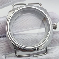 44mm Case Sapphire Glass Case ST3600 Case Men's Watch Case Suitable for ETA 6497 Movement ST3600 Movement Watch Case