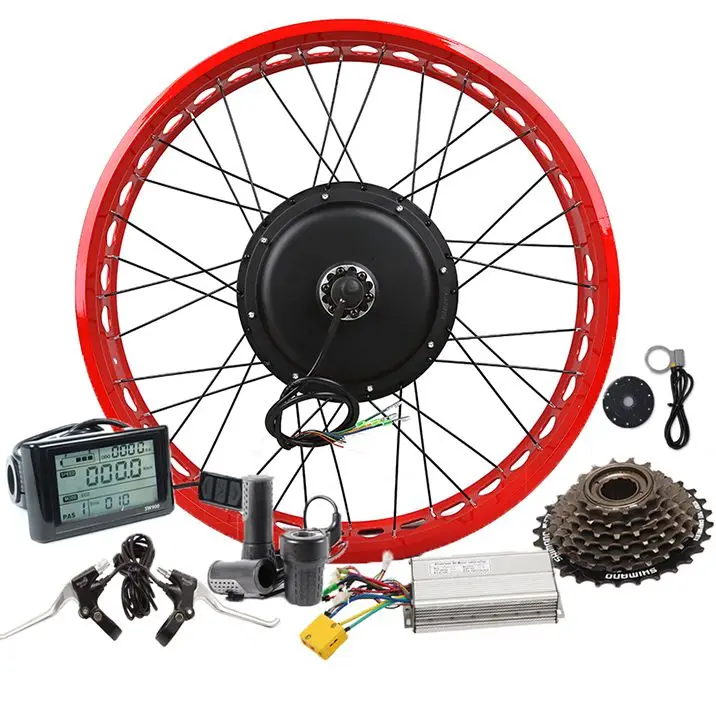 

Full Suspension Enduro Bike Electric Bicycle Kit Electric Bike Conversion Kit 500w 1000w 1500w E Bike Conversion Hub Motor Kit