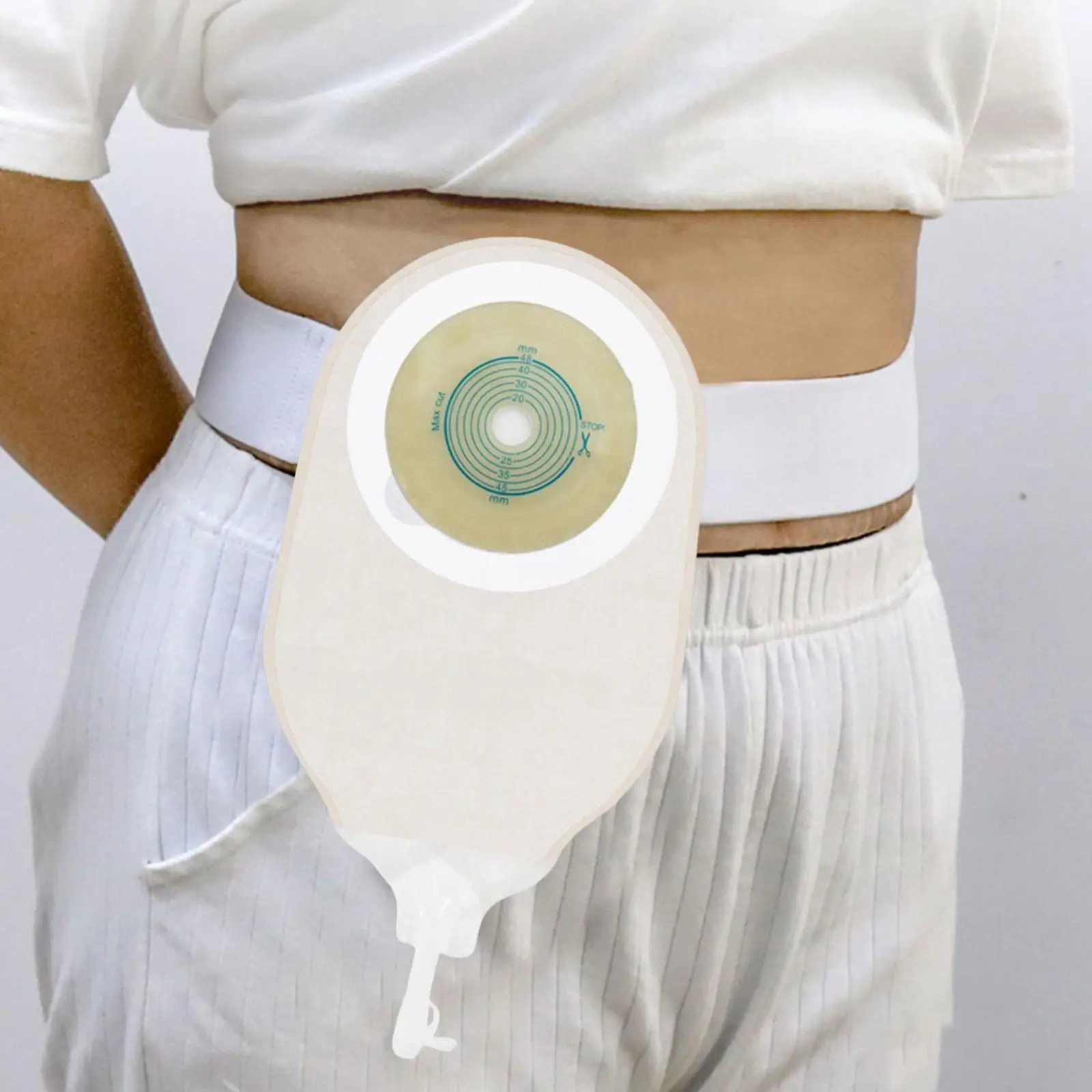 

Ostomy Bag Professional Comfortable Soft Transparent Drainable Stoma Bag
