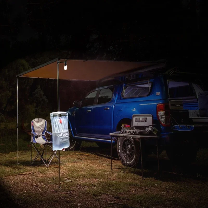 Car wing 4X4 awning canvas truck bed cover awning tarpaulin cover car parking tarpaulin bed sheet car tarpaulin awning
