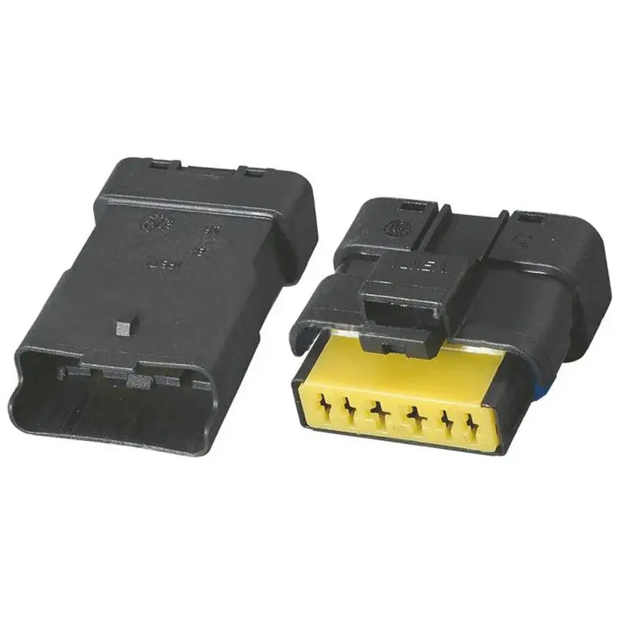 5 Sets 6Pin  throttle valve plug  plug with terminal DJ7067Y-1.5-2.8-11 / 21 car connector 6P
