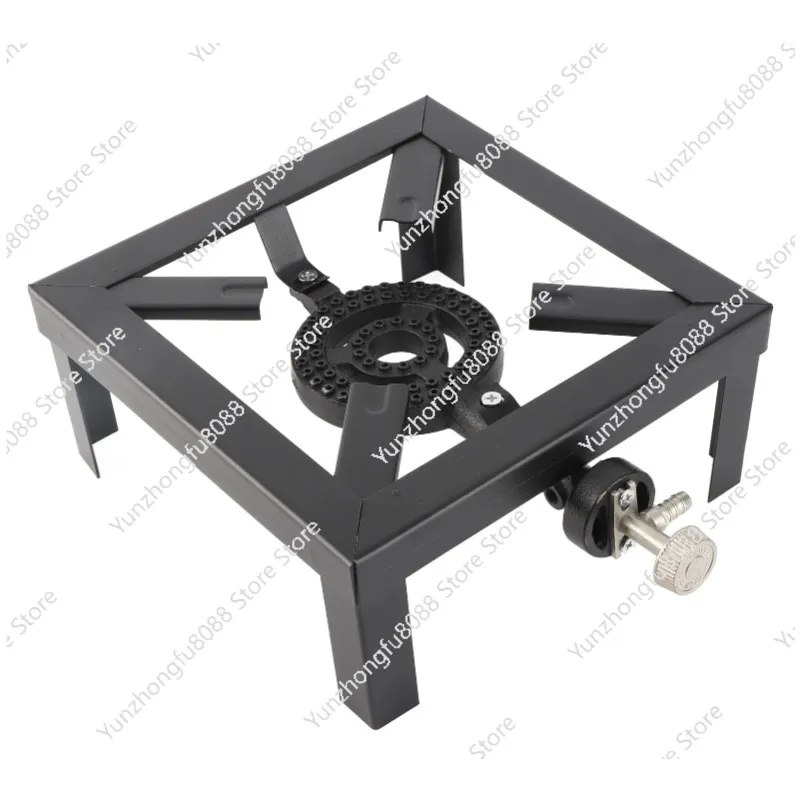 

Чугунная плита 8 кВт, газовая кипящая кольцо, чугунная плита, большая плита для сжиженного нефтяного газа, уличная плита, железная рама, портативное управление пожаром