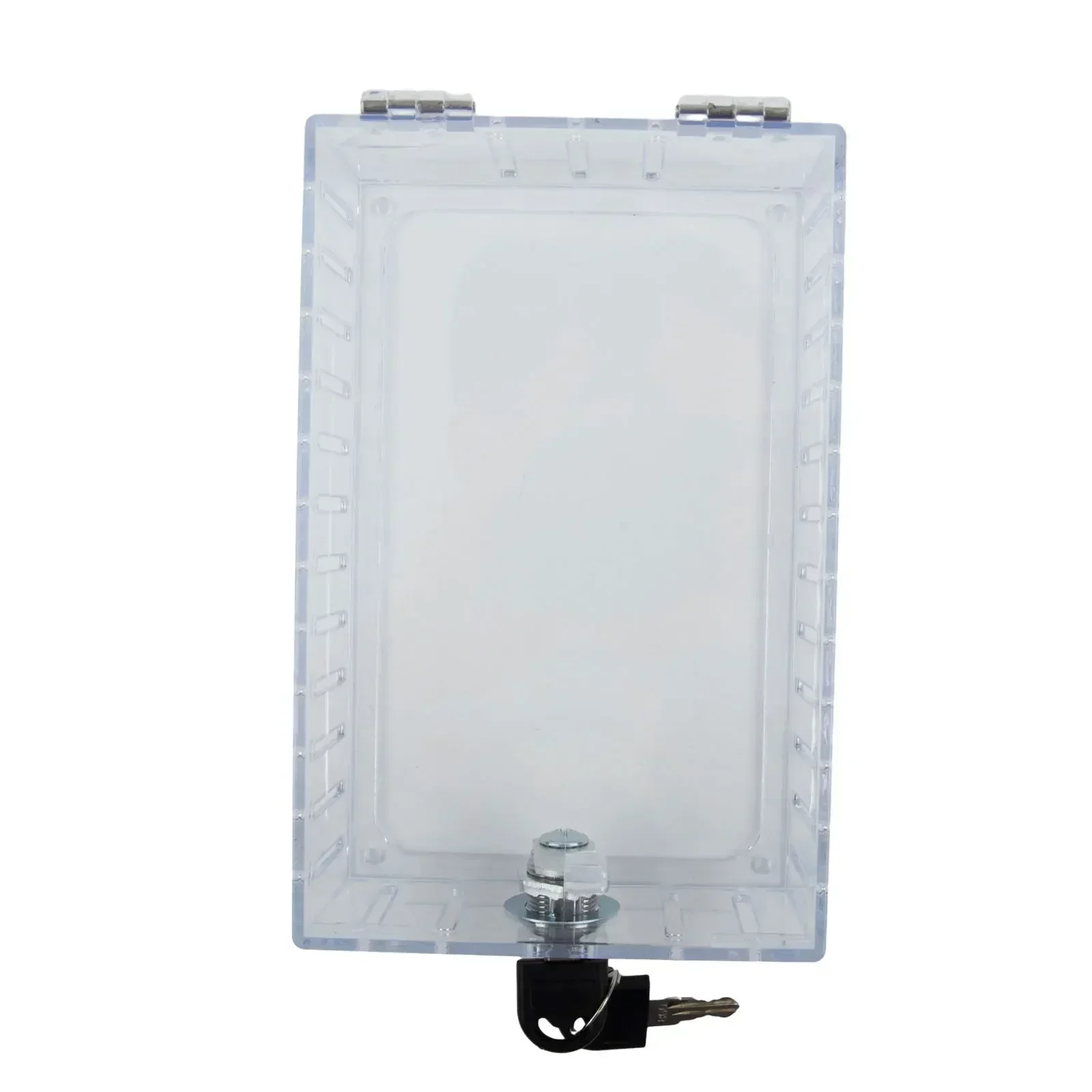 Thermostat Protection Cover Clear Thermostat Lock Box & Lock Transparent Protector Guard Cover Box For Home School