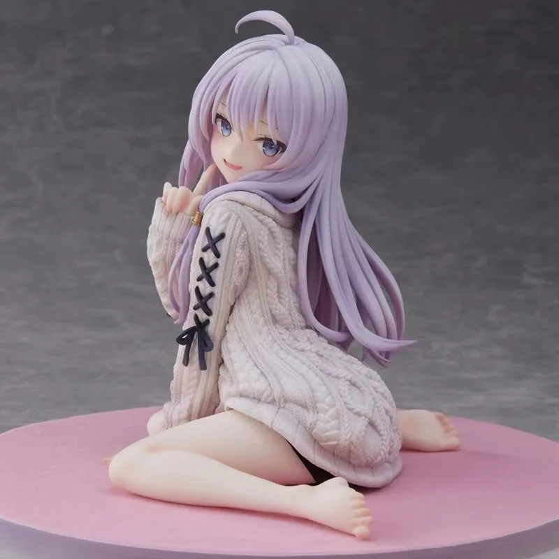 15cm The Journey Of Elaina Anime Figures Gk Model Elaina Sweater Doll Collect Models Action Figure Room Decor Friend Gift Toys image 5