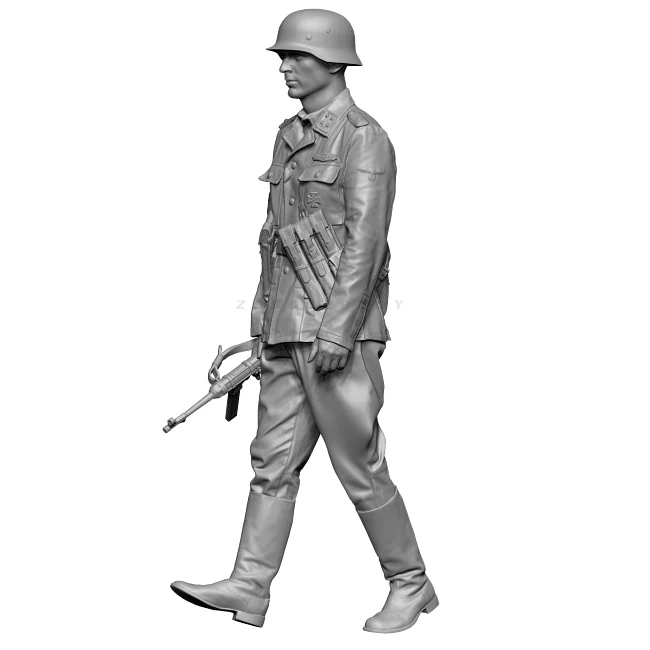 

1/35 Model Soldier Kit Self-painting and assembly A-2257