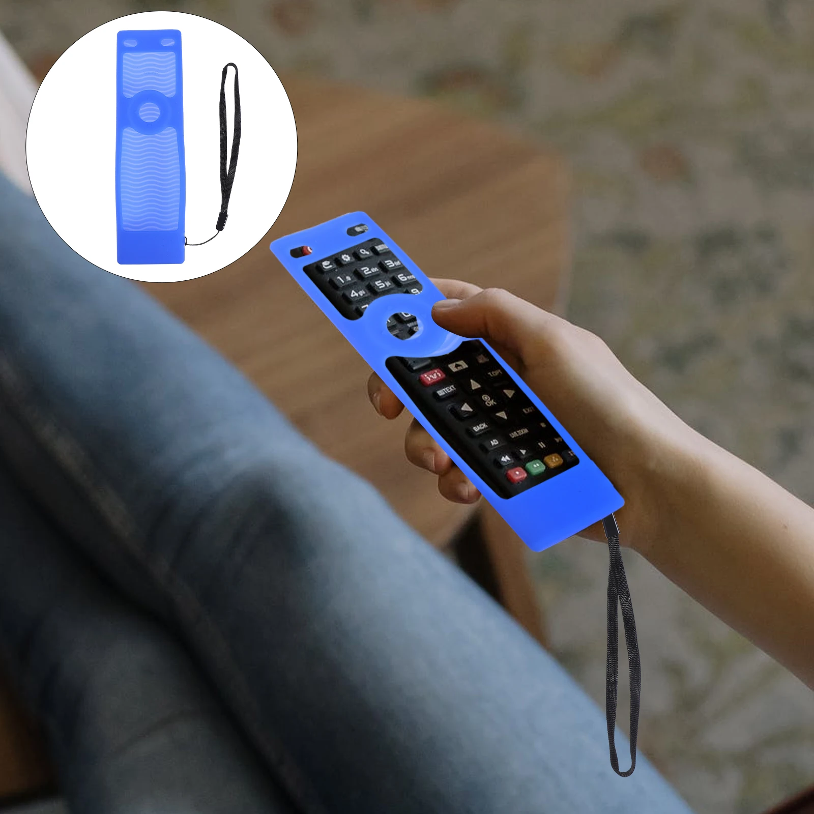 

Remote Controller Cover For Xrt140 Silicone Shockproof Protective Shell With Lanyard Waterproof Anti-Scratch Remote Control