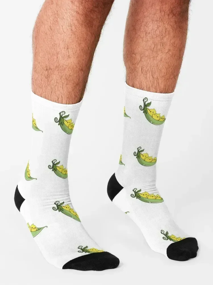 Chick Peas for the Win Socks summer Rugby sheer golf Socks Women's Men's