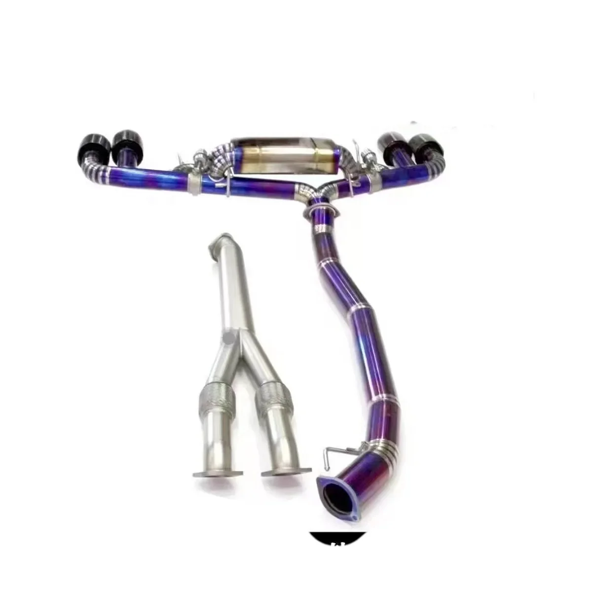 Titanium Exhaust Valvetronic Catback For Nissan GT-R35 GTR 3.8T 2008+ Exhaust System