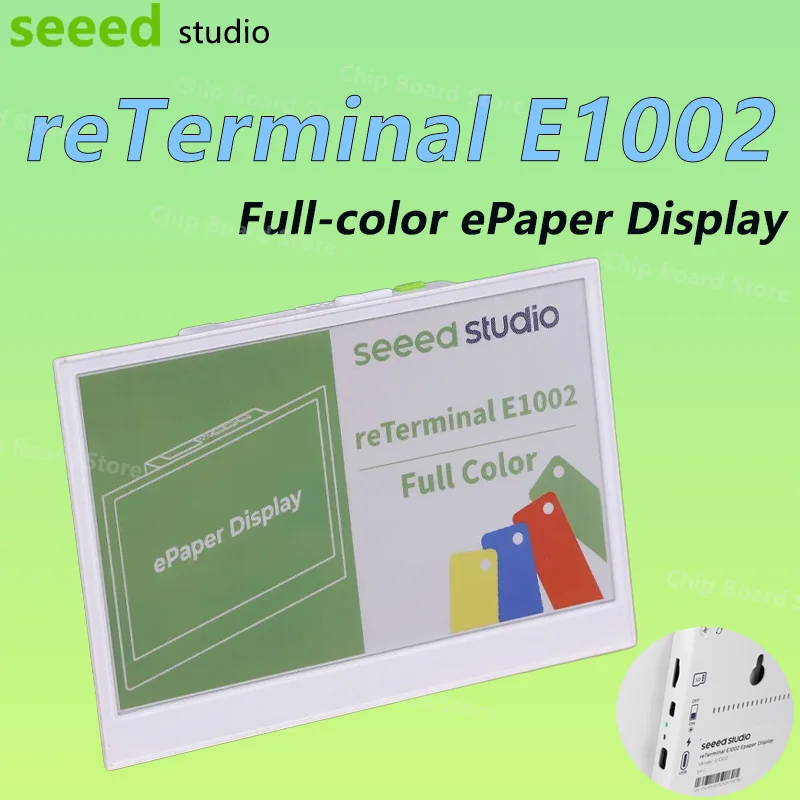 reTerminal E1002 Display ePaper colorido de 7,3 polegadas Fonte aberta Alimentado por ESP32-S3