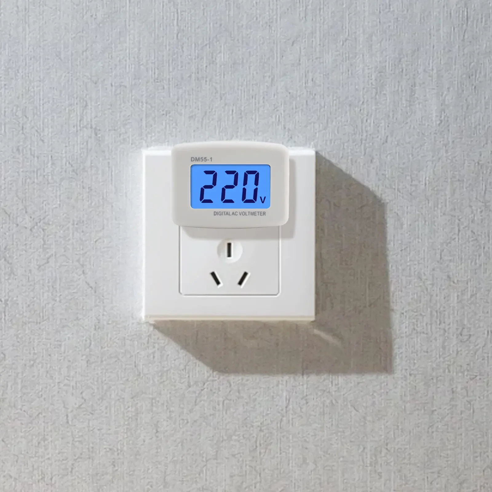 

For Office Use AC Voltmeter 110V-220V Voltmeter Real-time Voltage Monitoring Wide Voltage Range AC Voltmeter For Home