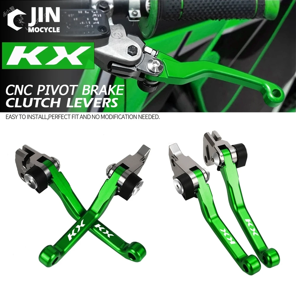 

For KAWASAKI KX112 2022 2023 2024 KX 112 Motorcycles Accessories CNC Dirt Bike Pivot Foldable Brake Clutch Levers Aluminum Parts