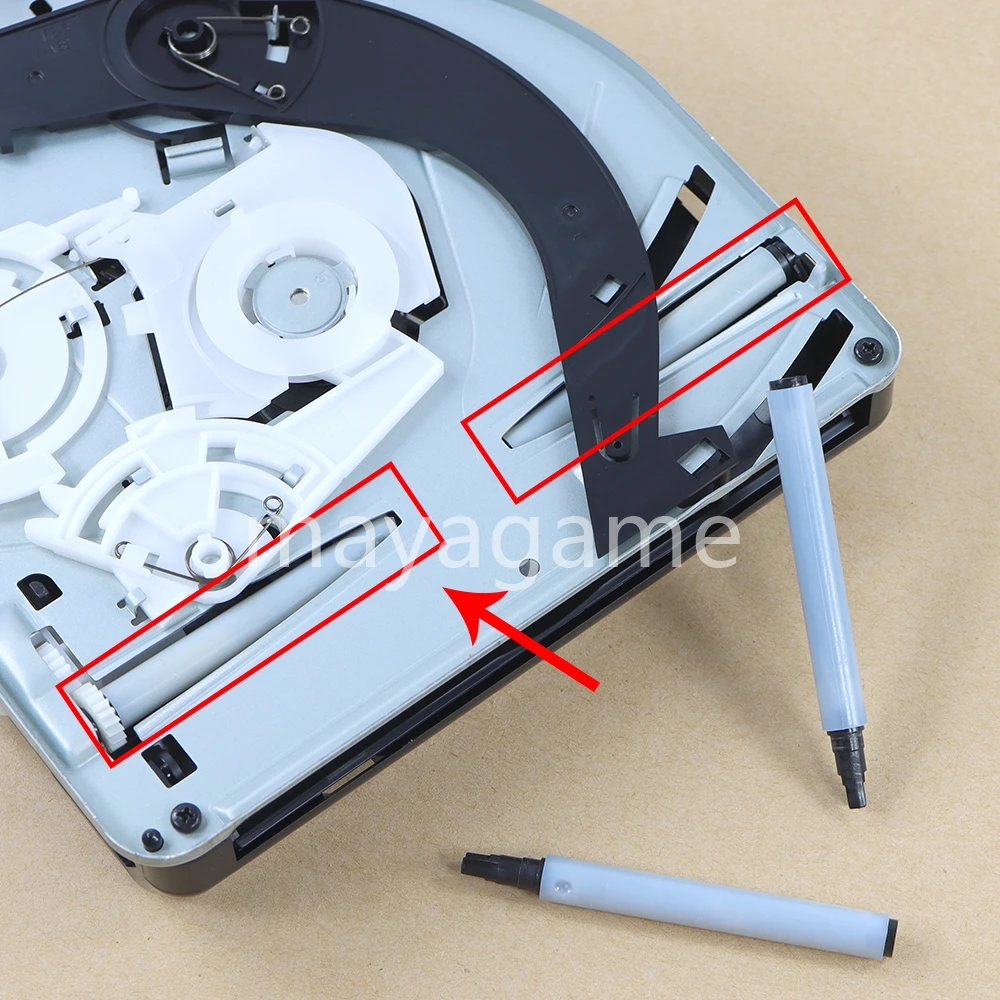 5 paar Original Ersatz Für PS5 Optisches Laufwerk Lager Für PS5 Wartung Zubehör Roller Schiebe Spindel