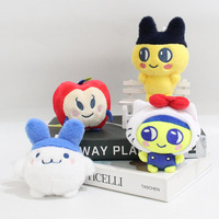 Tamagotchi Anime Mametchi Plush Doll Keychain Kawaii Mimitchi Bag Doll Pendant Kuchipachi Cartoon Doll Cute Girly Heart gift