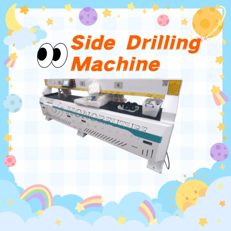HF New Product CNC Wood Side Drilling Tools Wooden Door Drilling Machine for Panel Hole