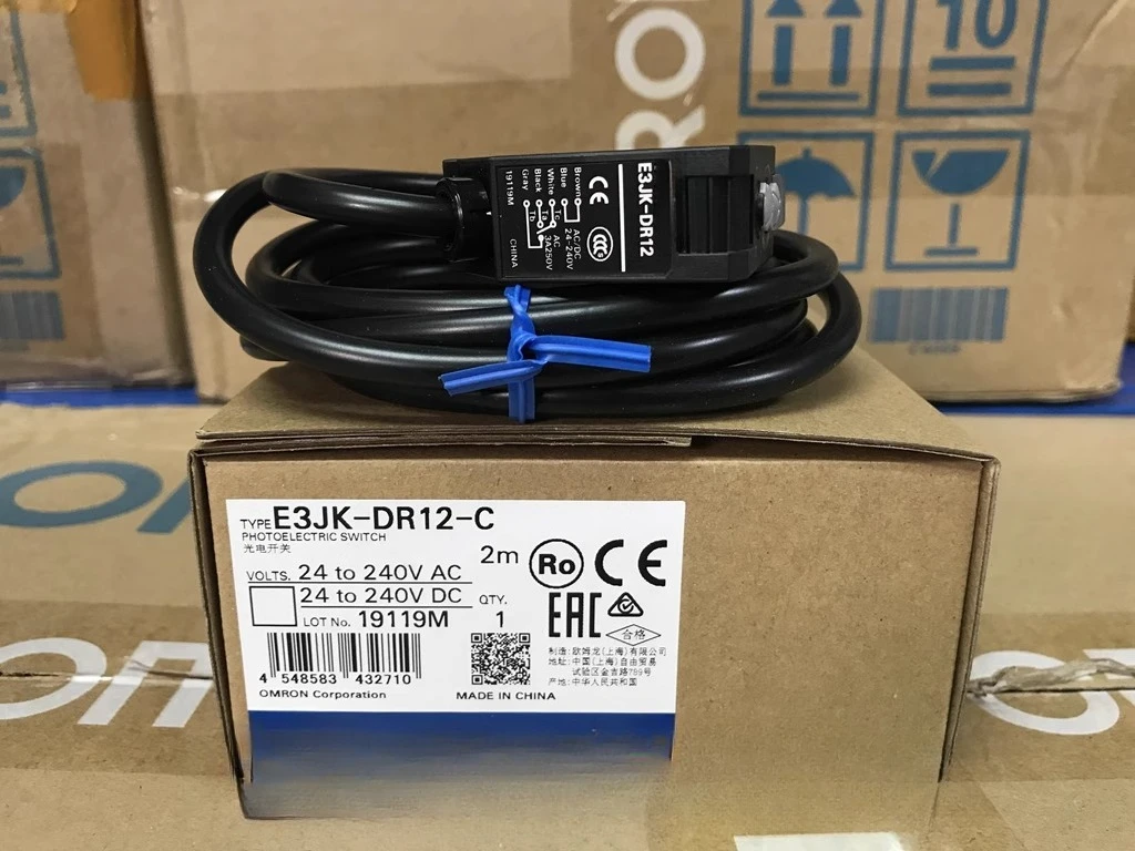 Для датчика фотоэлектрического переключателя Omron E3JK-DR12-C, новый оригинал Для датчика фотоэлектрического переключателя Omron E3JK-DR12-C, новый оригинал