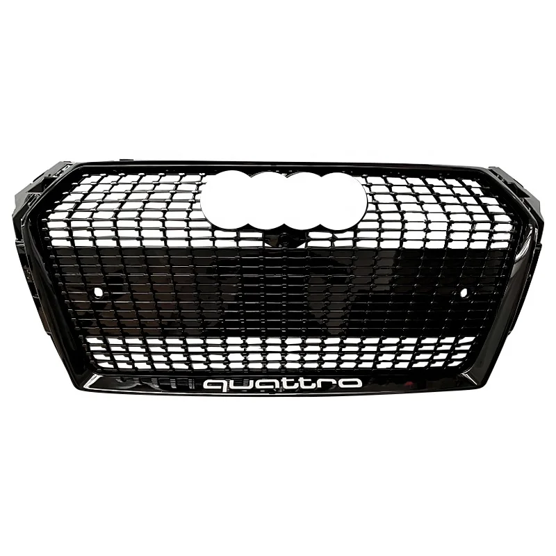 Replacement RS4 car front grille for Audi A4 B9 A4L new special GT style high quality front bumper grill 2017-2019