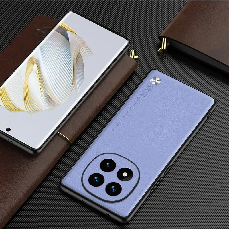 Custodia per telefono con cover posteriore in pelle PU antiurto per Redmi Note 14 Pro Plus 14C 5G 4G Protezione per lenti Custodie morbide in silicone antigoccia