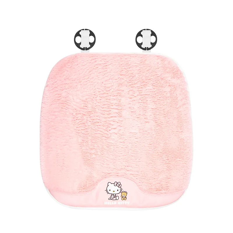 Kawaii sanrio hallo kittys autos itz bezug cartoon animation kt katze winter warm plüsch kissens chutz matte autozubehör geschenk