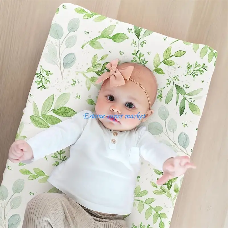 090B Comfortable Infant Massage Mat Cover Nursery Essential Baby Changing Pad Cover Elasticized For Standard Changing Tables