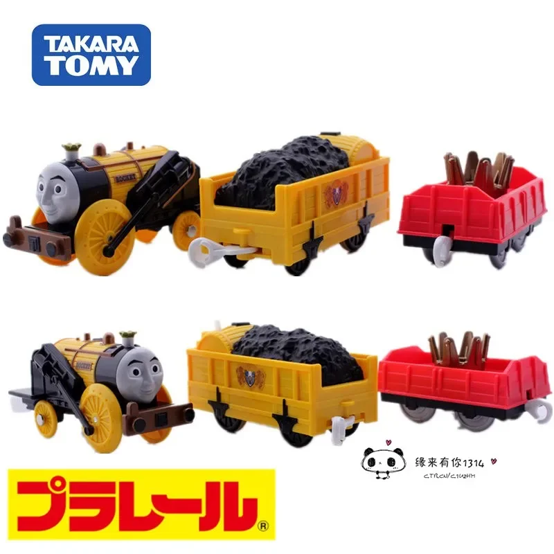 TAKARA TOMY Pule Road Road Thomas Rail TS-15 Stephen tren eléctrico modelo niño juguete, regalo de cumpleaños de vacaciones para niños