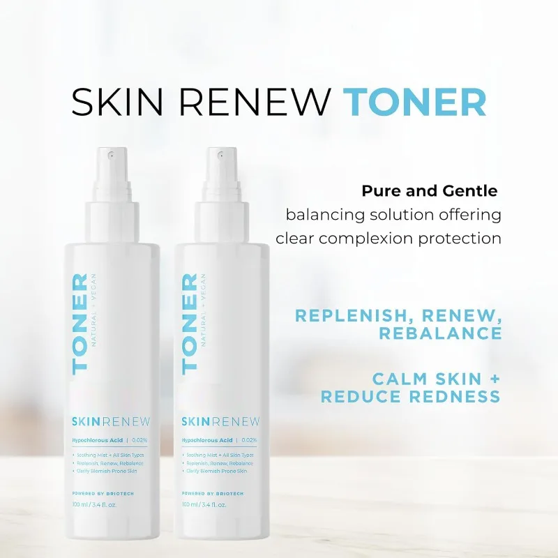 

Facial Mist Toner Gentle Refreshing Facial Spray for All Facial Skin Types Hydrate and Soothe Skin Daily Use