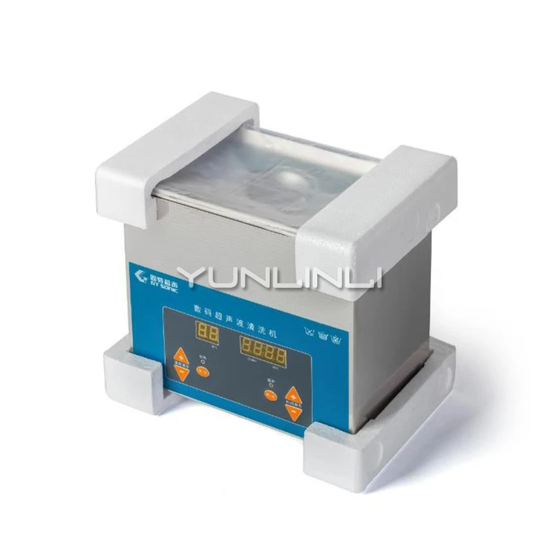 منظف بالموجات فوق الصوتية 3L صغير الحجم وحدة التنظيف بالموجات فوق الصوتية التحكم الرقمي غسالة بالموجات فوق الصوتية