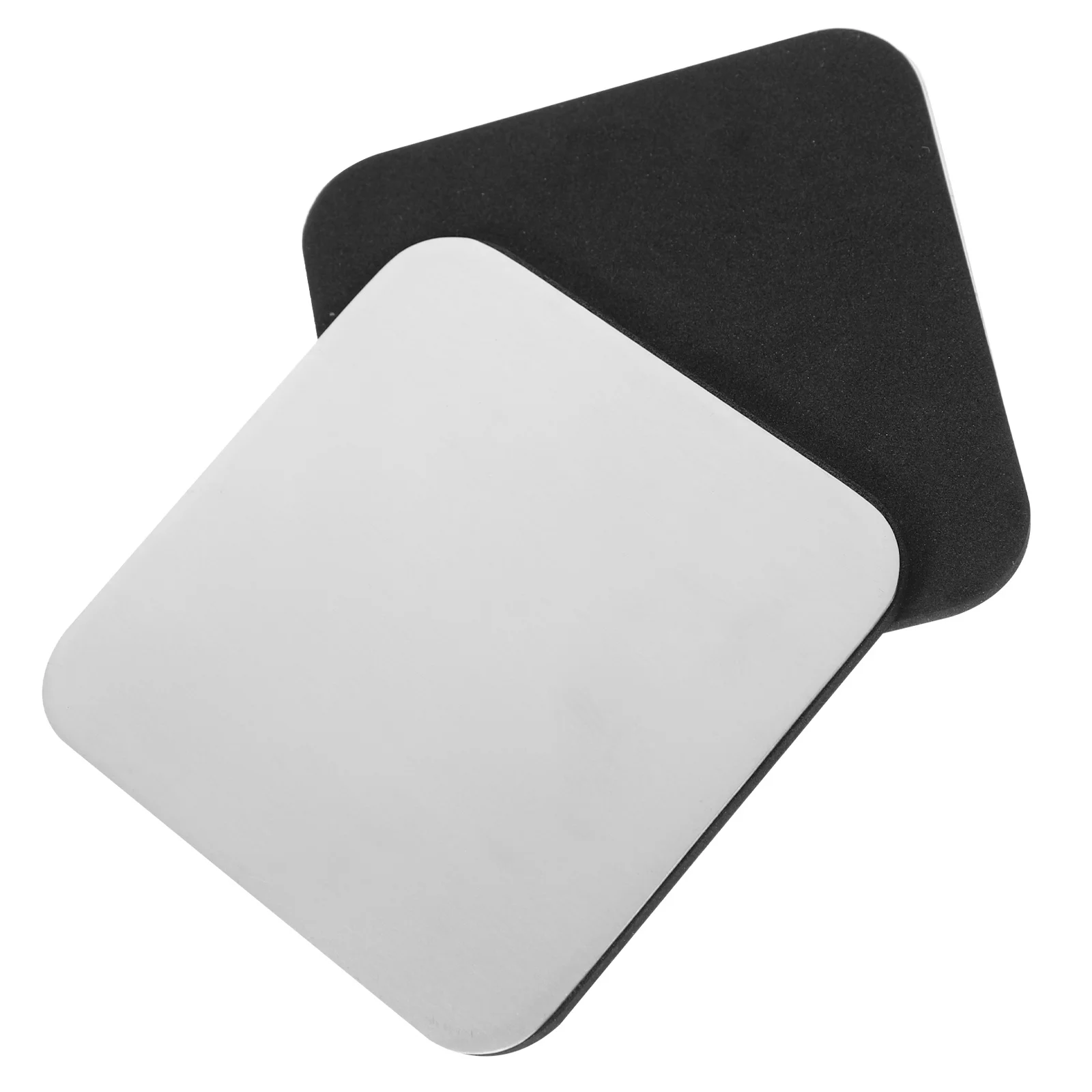 

5pcs Round Stainless Steel Coaster Cup Mat Heat Resistant Non-Slip Reusable Coffee Coaster For Kitchen Dining Room Home Decor