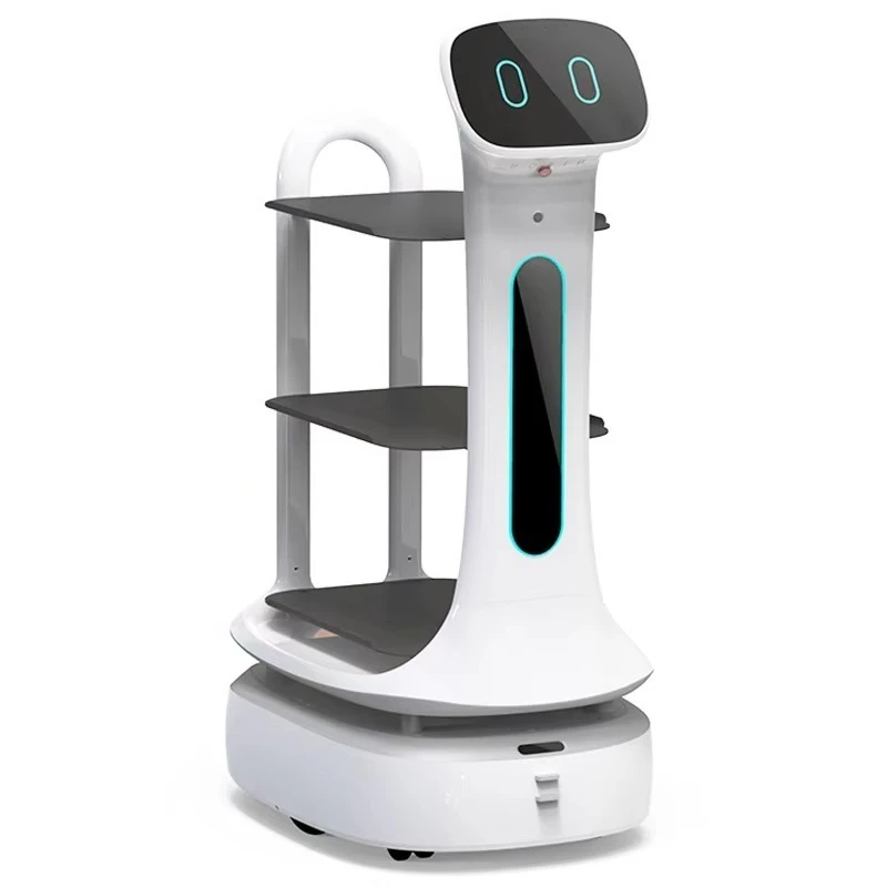 Service Kellnerroboter Restaurant Kellner Professionelle Gastronomie Hotelfabrik Intelligenter Lebensmittelliefersorgungsroboter