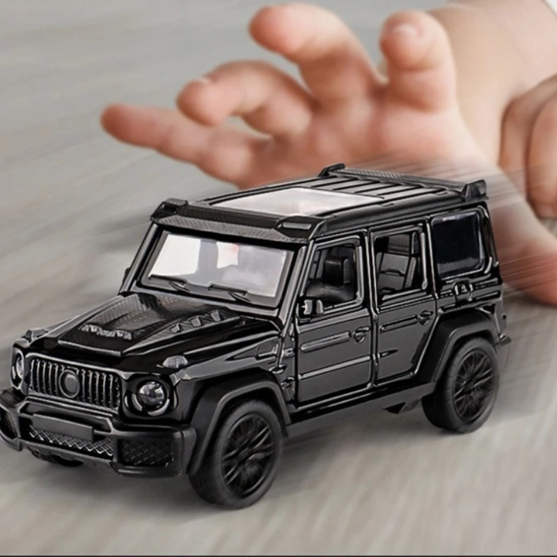 Veicoli fuoristrada giocattolo di simulazione in scala 1:43 Piccoli mini modelli Veicoli tirati indietro Macchinine