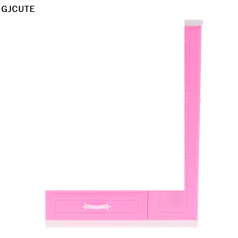 

Dollhouse Dolls Pink Miniature House for Wardrobe 1/6 Accessories Plastic 1/12 High Quality Durable Material Easy to Use