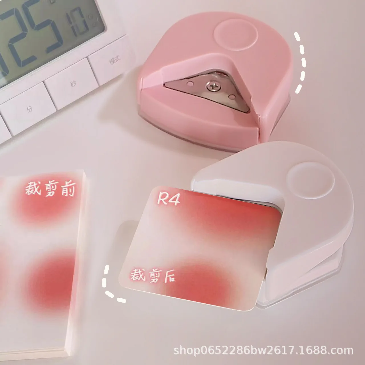 Corner Rounder R4 Chamferer Cardboard Photo Cutter Rounded Corners Plastic Film Rounder Card Right Angle Sharp Corner Cutter