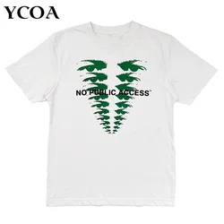 Men Tshirt 100% Cotton Y2k Top Oversized Streetwear Hip Hop Korean Fashion Graphic Tees Short Sleeve Pulovers Aesthetic Clothing