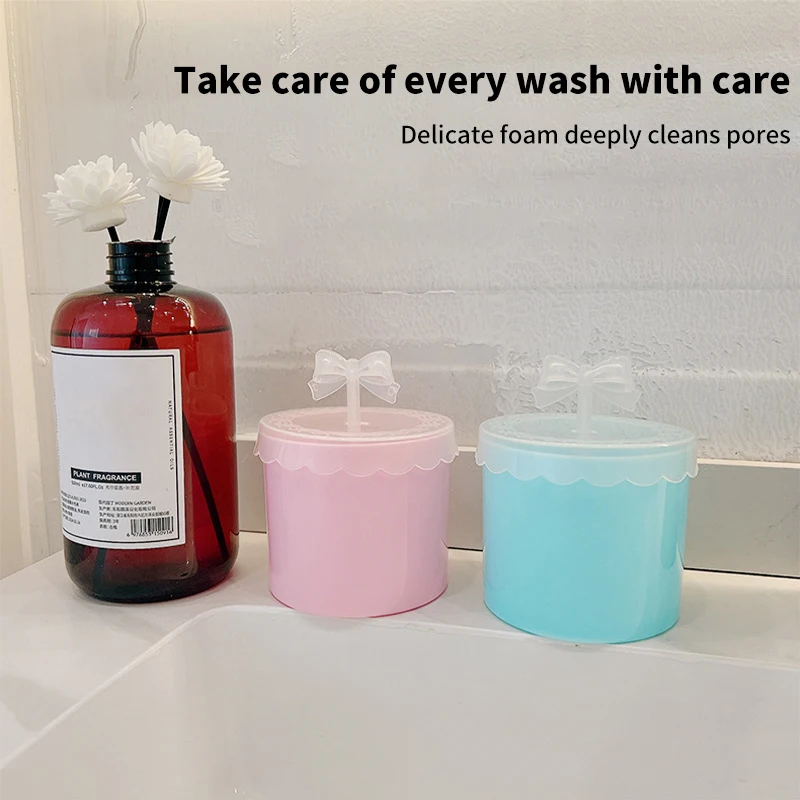 Foaming Machine Reusable Foam Cleaning Tools Facial Cleanser Shampoo Foam Equipment Cleaning Cream Wash Face Tools To Clean Skin