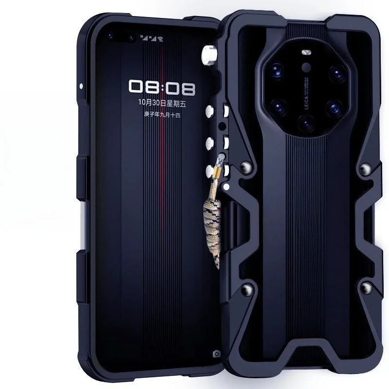 Aluminum alloy frame mobile phone case anti-drop 40PRO metal protective cover machinery