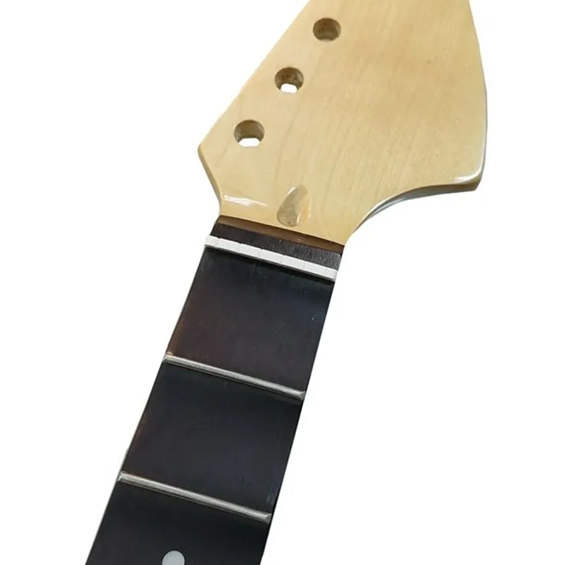 Disado 22 Frets Big Headstock Maple Electric Guitar Neck Rosewood Scallop Fretboard Glossy Paint Accessories