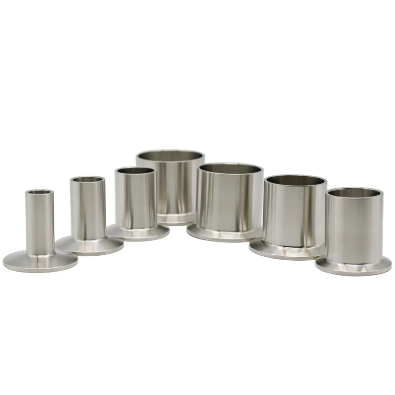 50mm Long 19-102mm Pipe Outer Diameter Butt Welded 1.5'-4' Three Snap Ring 304/316L Quick Connect Chuck End Clamp Joint