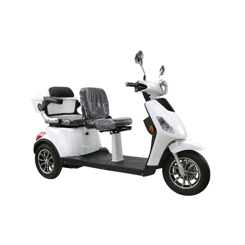 

Passenger 500w 800W three wheel electric scooter with two seat EEC approval