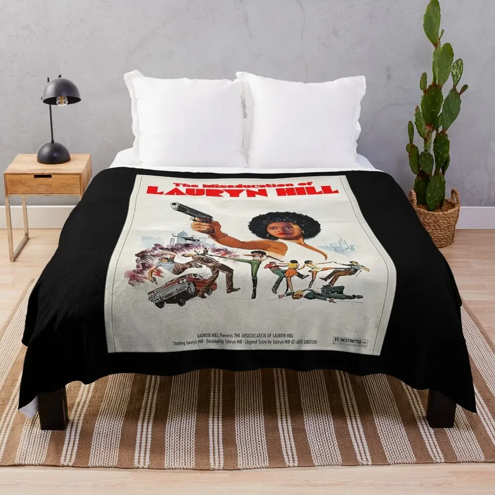 

Lauryn Hill Miseducated Throw Blanket No Pilling Soft Warm Blanket for Bed