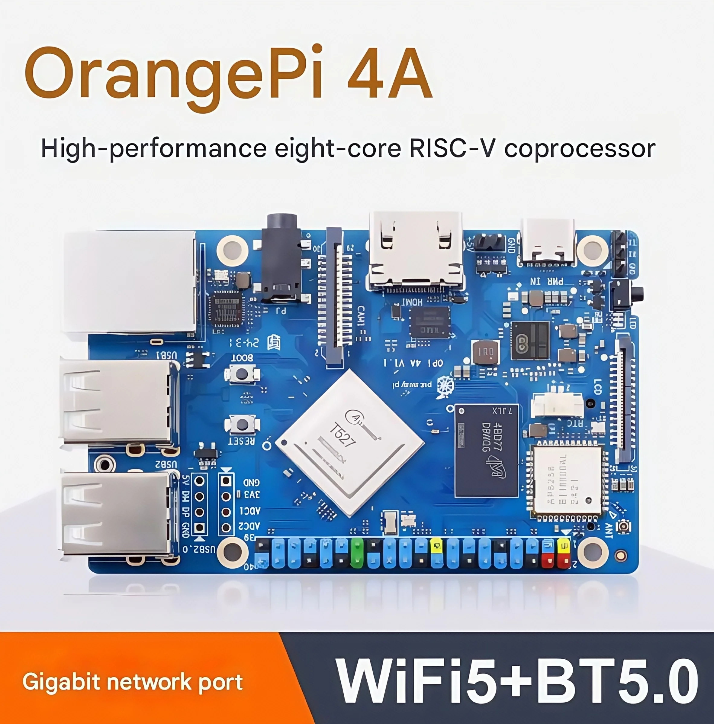 

Orangepi new development board Orangepi 4A Allwinner high performance eight-core processor
