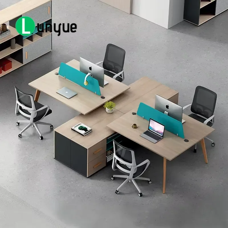 Modern Modular Office Furniture Durable Open Workstations Computer Cubicles for Professional Workspace Efficient Layout