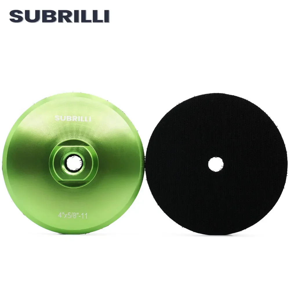 SUBRILLI-almohadilla de respaldo de aluminio de 4 \