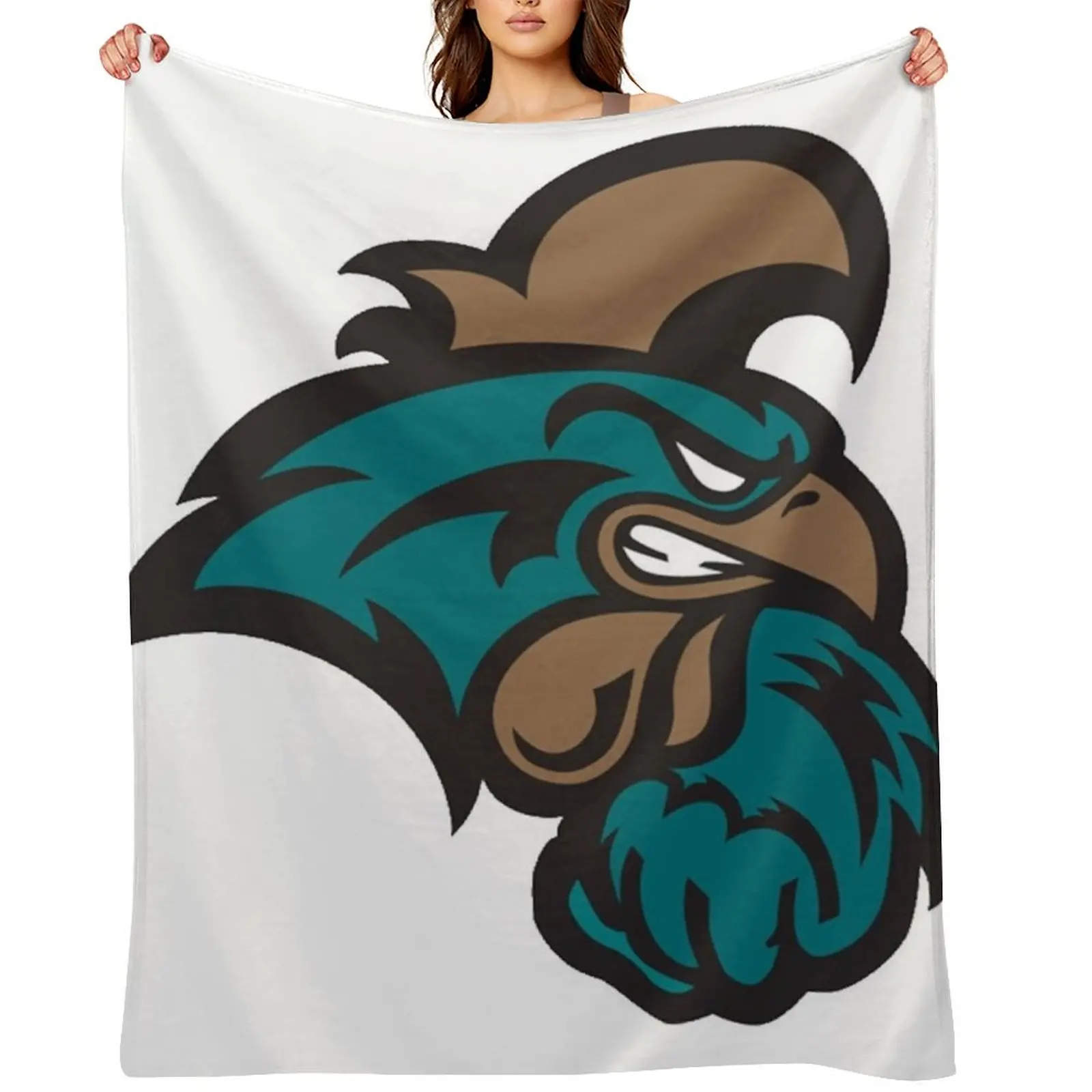 Одеяло Coastal Carolina Chanticleers, спальный мешок, индивидуальный подарок, одеяло, мягкие одеяла для кроватей