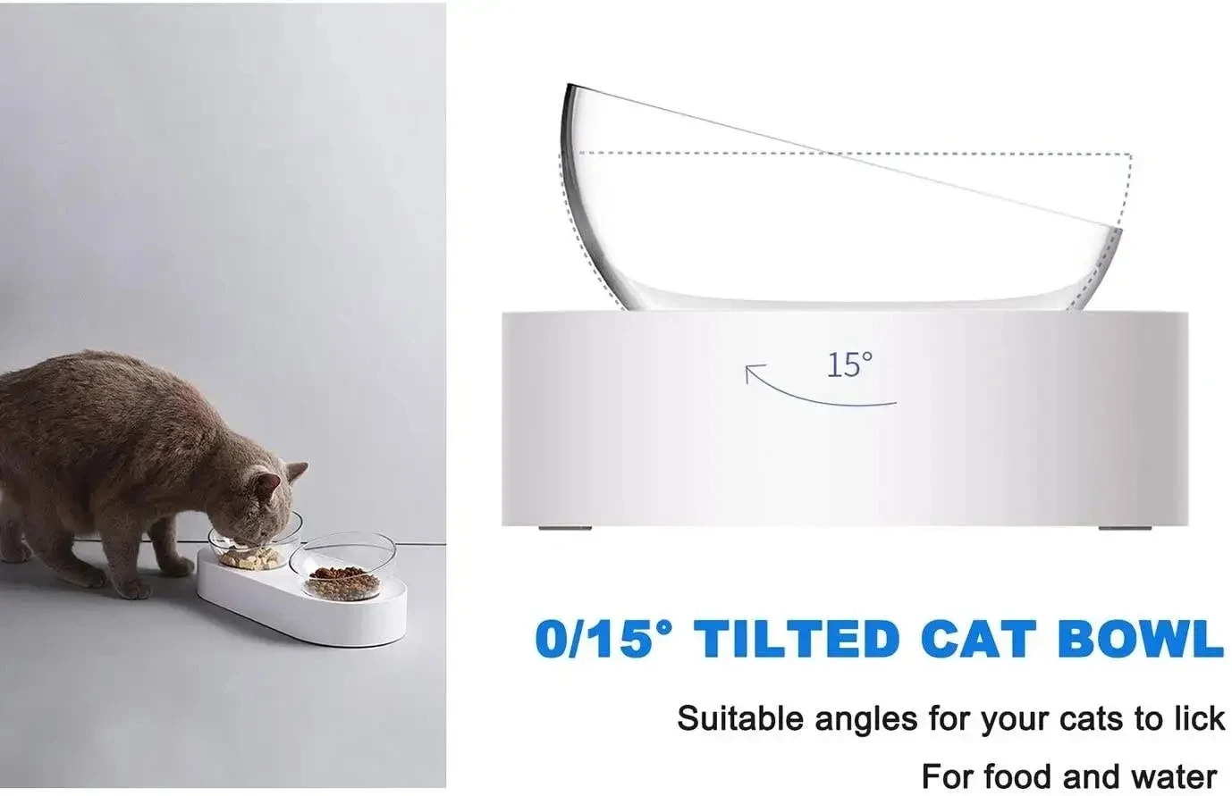 PETKIT Stainless Steel Pet Adjustable Feeding Bowl Double Feeder Bowls Water Cup Cat dog Drinking Bowls for pets feeding