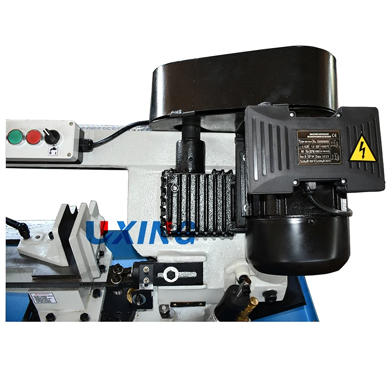 Hot sale BS-712R small metal rotating rotary angle band saw sawing cutting machine