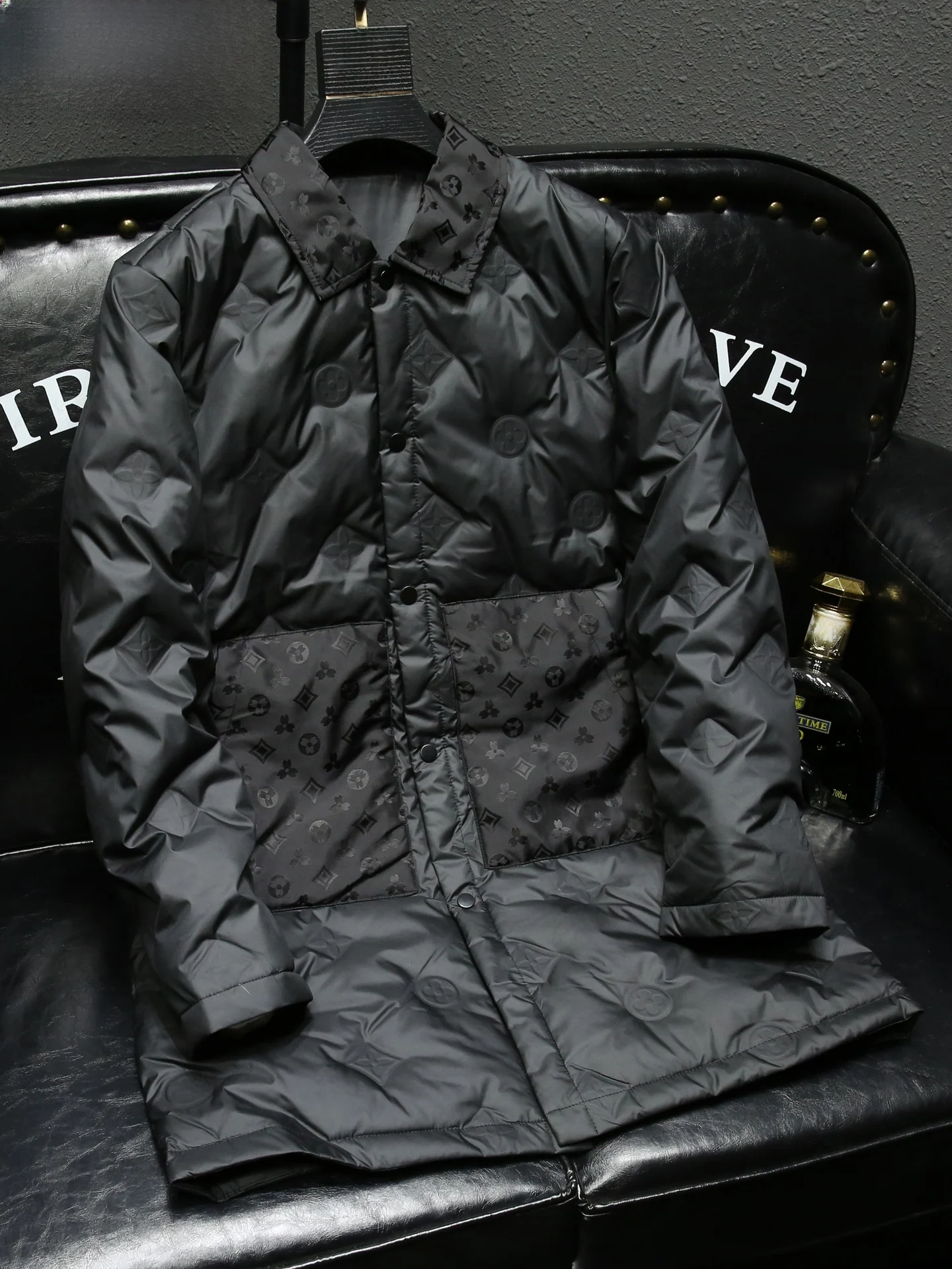 

Мужская повседневная длинная зимняя куртка-пуховик New Sle Windbreaker 90 White Du Feather Jaet, мужское пальто в деловом стиле, теплая.