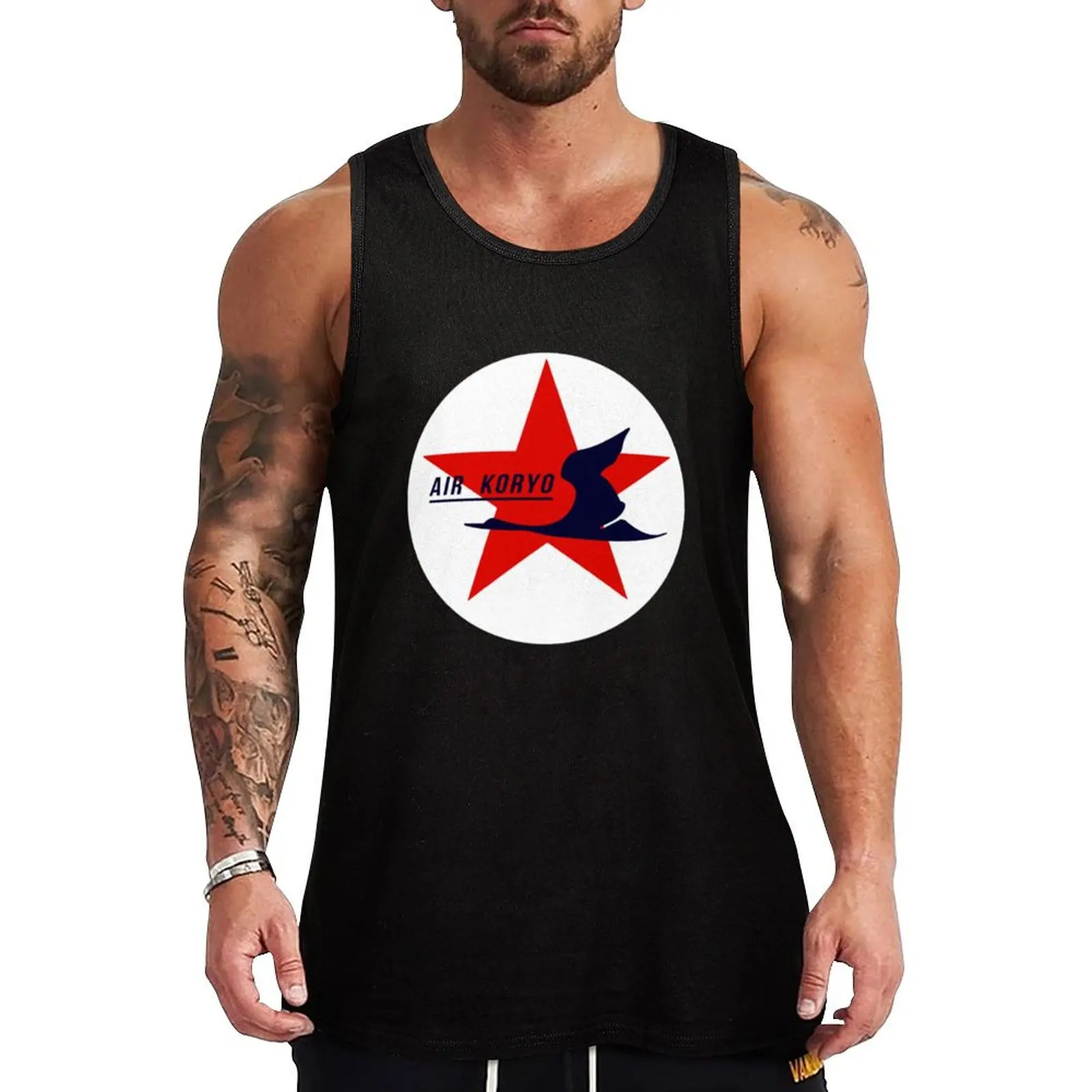 AIR KORYO Tank Top summer clothes men 2024 Sports shirt man gym training accessories bodybuilding