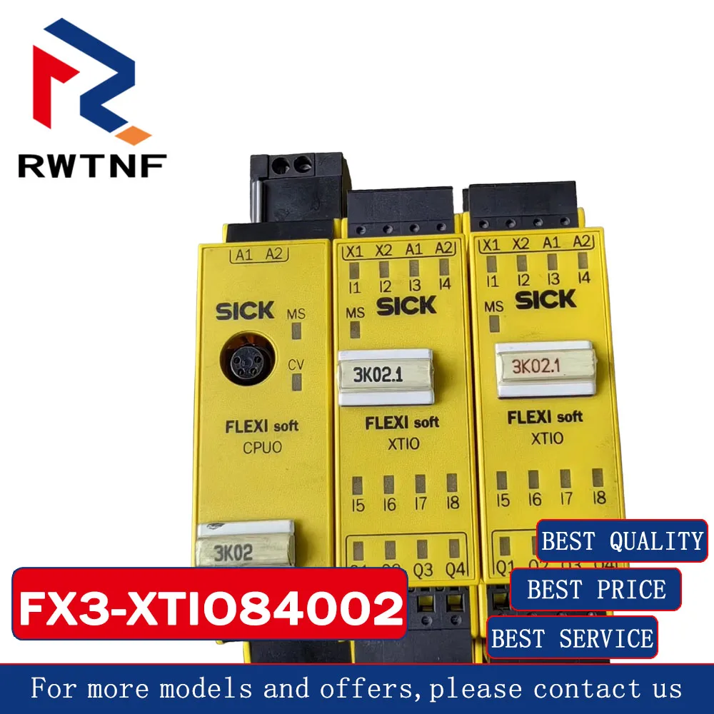 Brand New Genuine FX3-XTIO84002 SICK Safety relay module,100% original warehouse stock