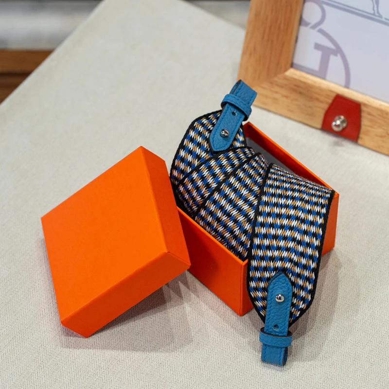 Bandoulière large tressée de haute qualité, sangle de remplacement artisanale pour sac Herbag Evelyn Picotin Evelyn Lindy, accessoires de sac