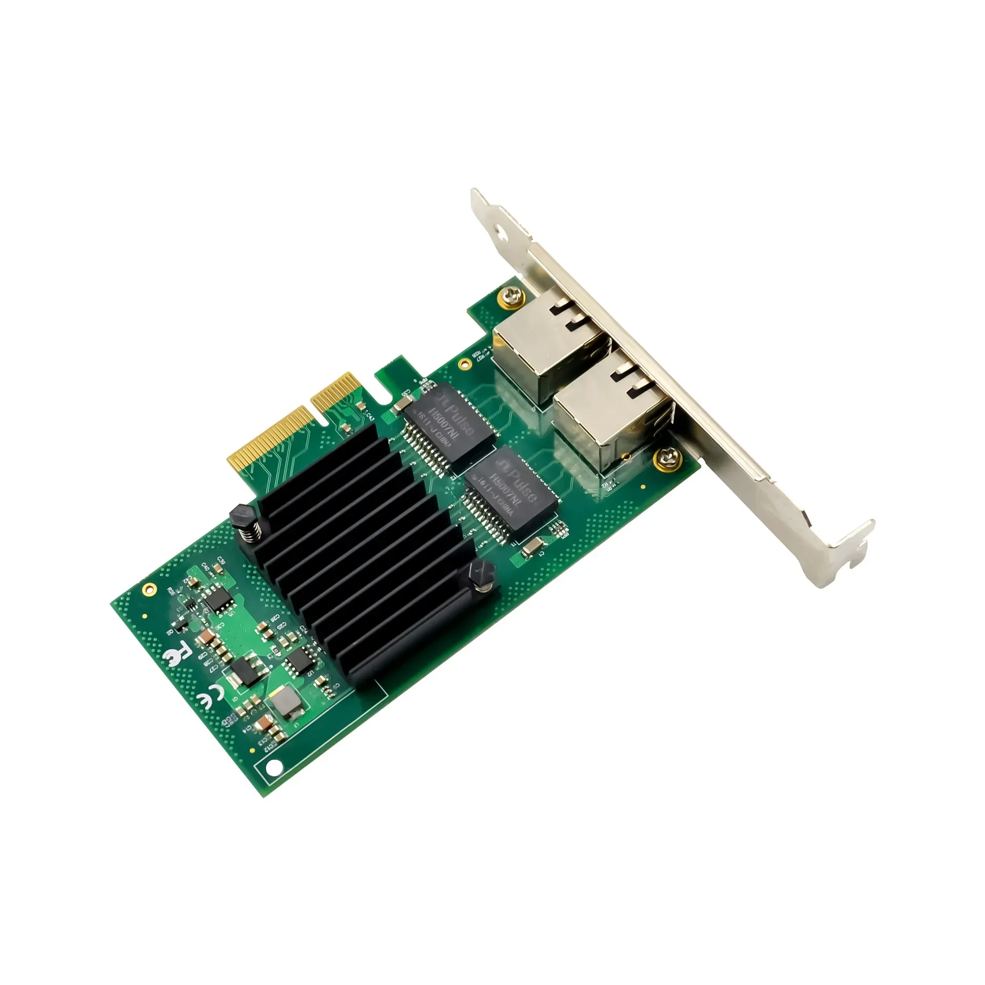 Chip I350AM2 PCI-E Gigabit Cavo per computer desktop a doppia porta Scheda di rete Server I350-T2