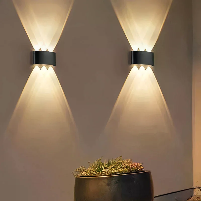 4W 6W 8W 10W LED Wall Light Outdoor Waterproof Garden Lights Interior Wall Light For Bedroom Living Room Porch Lighting